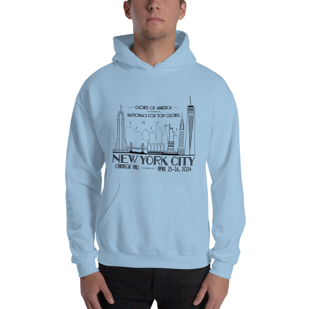 Nationals for Top Choirs, April 25-26, 2024  |  Carnegie Hall | Unisex Hoodie